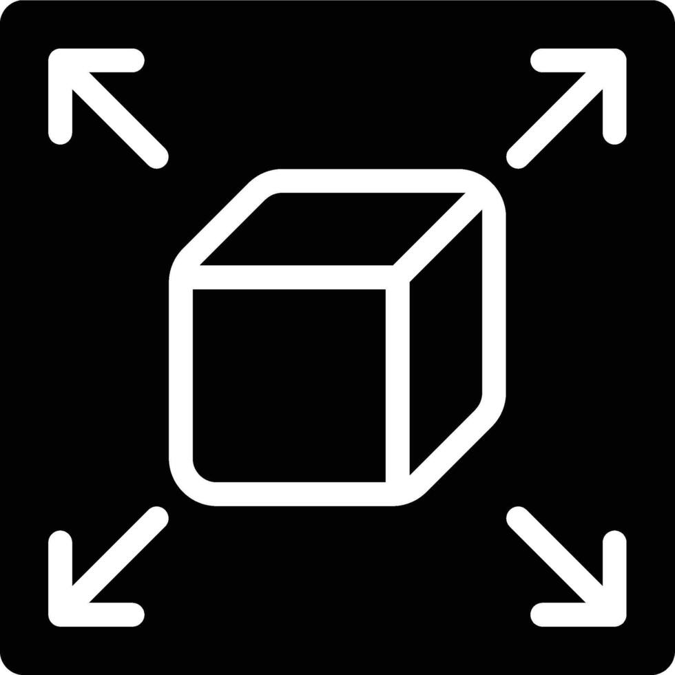 Capacity, Scalability, Storage Glyph Solid Icon vector