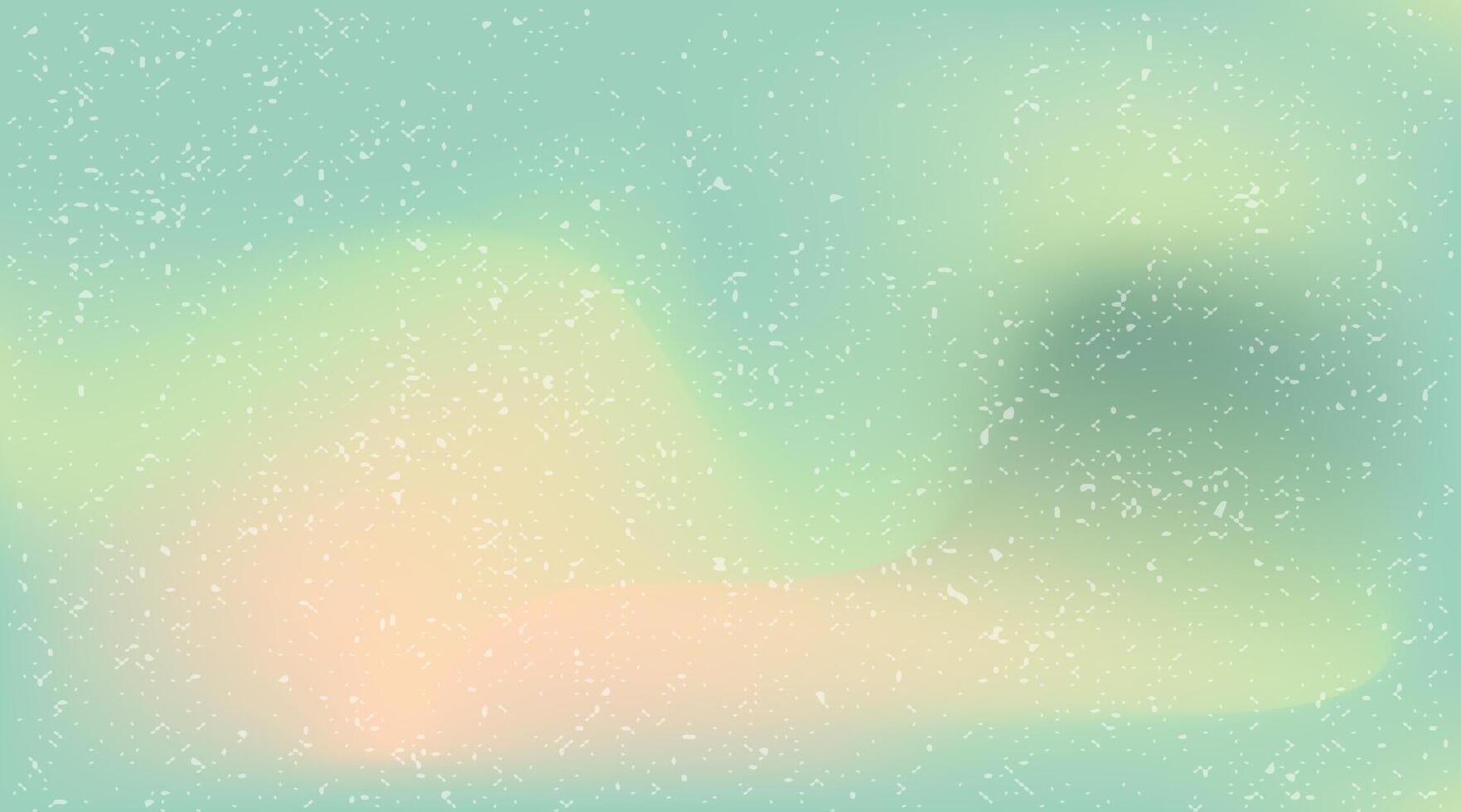 green blurred gradient with grain noise effect background, for art product design, social media, trendy, vintage, flyer, banner vector