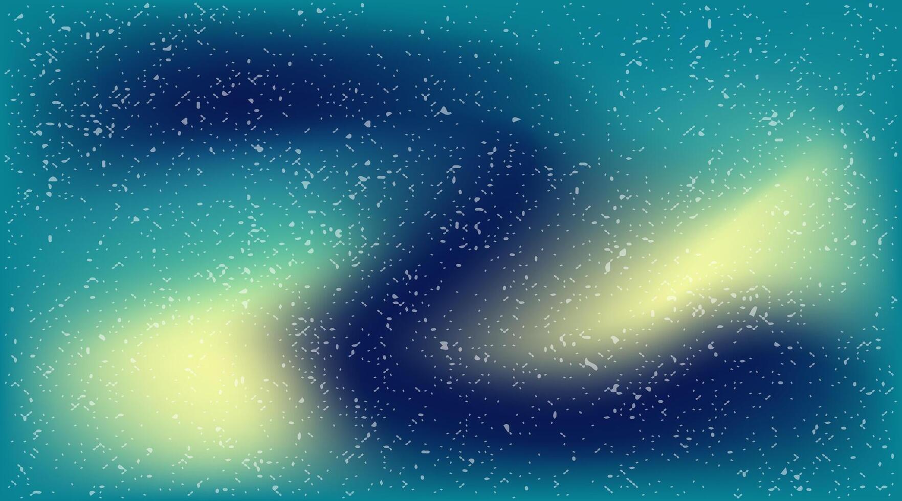 a blue and yellow abstract background with a swirl vector