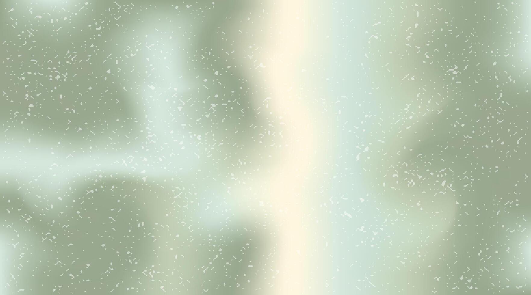 a green and white background with snowflakes vector