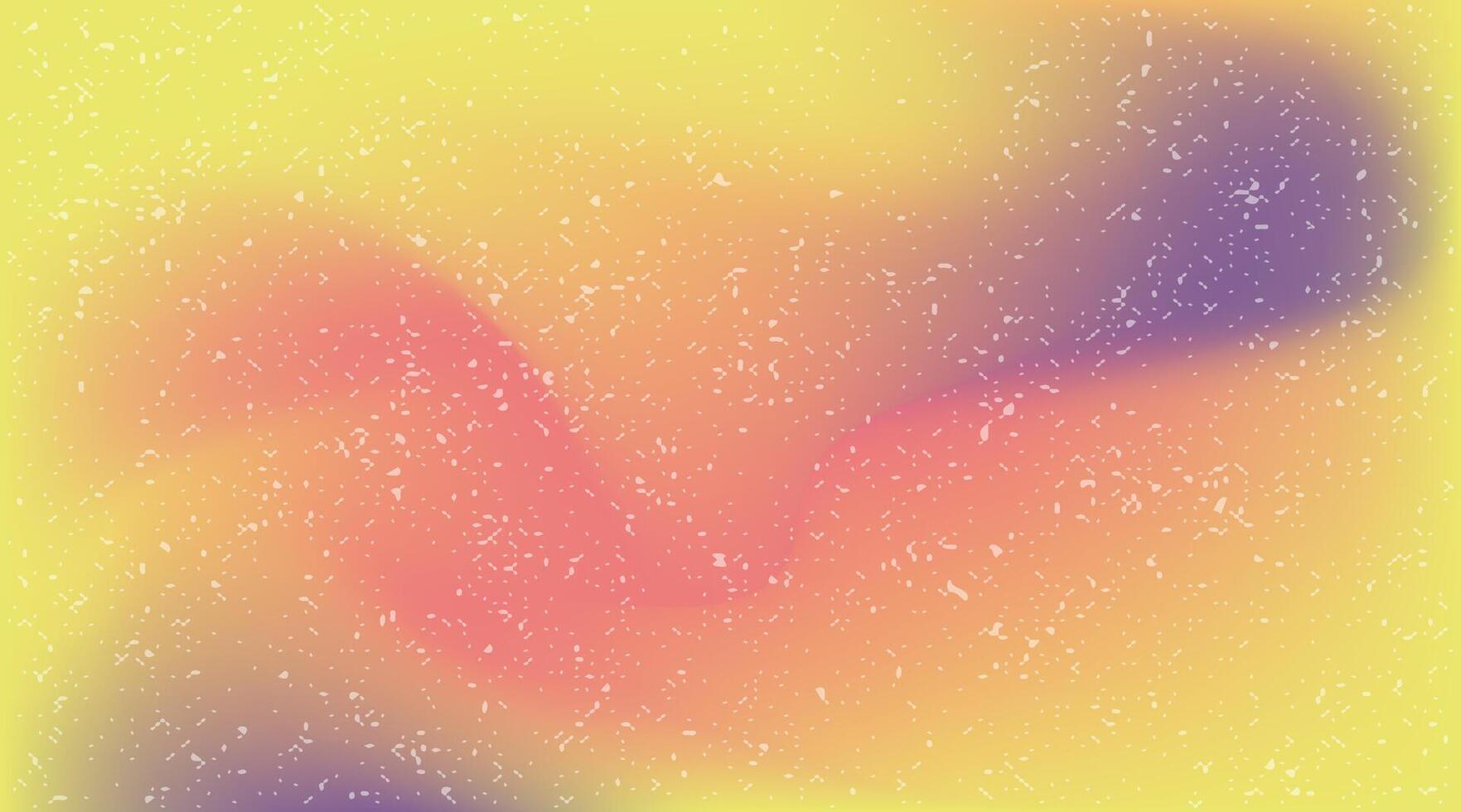 yellow and orange blurred gradient with grain noise effect background, for art product design, social media, trendy, vintage, flyer, banner vector