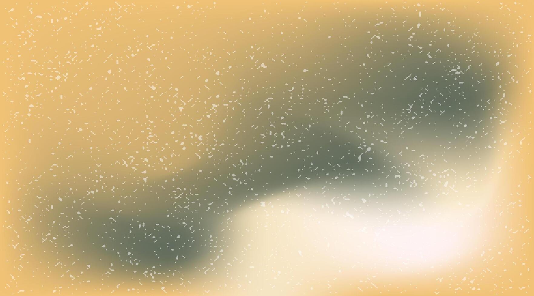 a yellow and green background with a white cloud vector