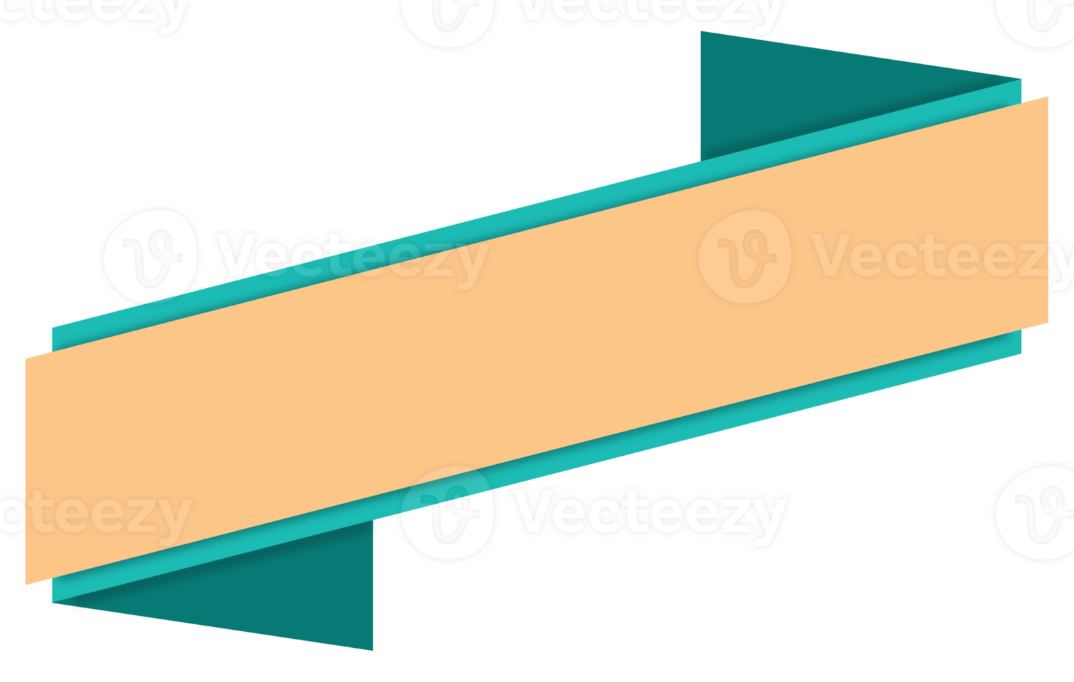 Blank Ribbon Product Label png