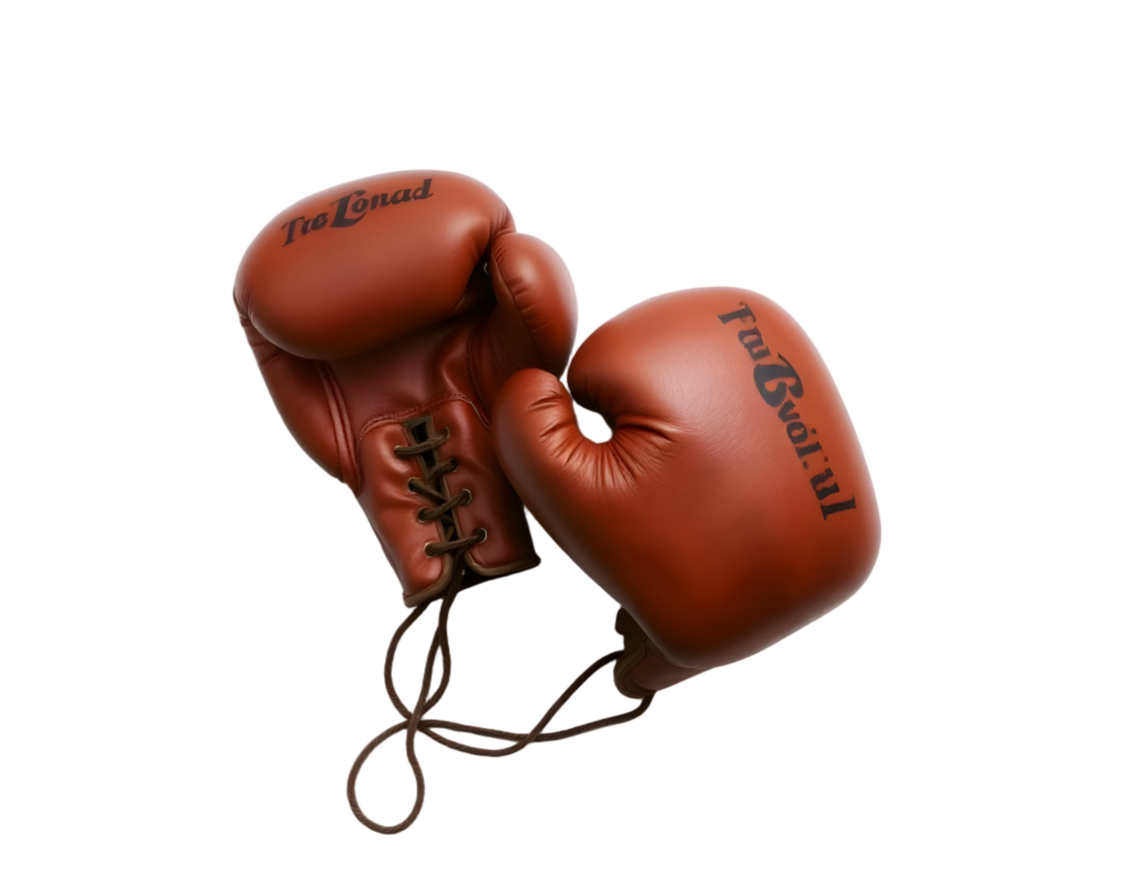 Pair of Boxing Gloves Isolated Transparent Background png