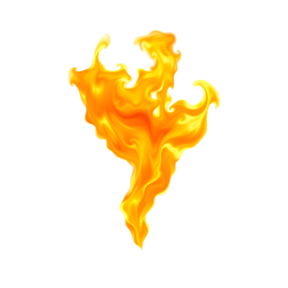 Abstract Fire Design Showcasing Fluid Movement and Energy png