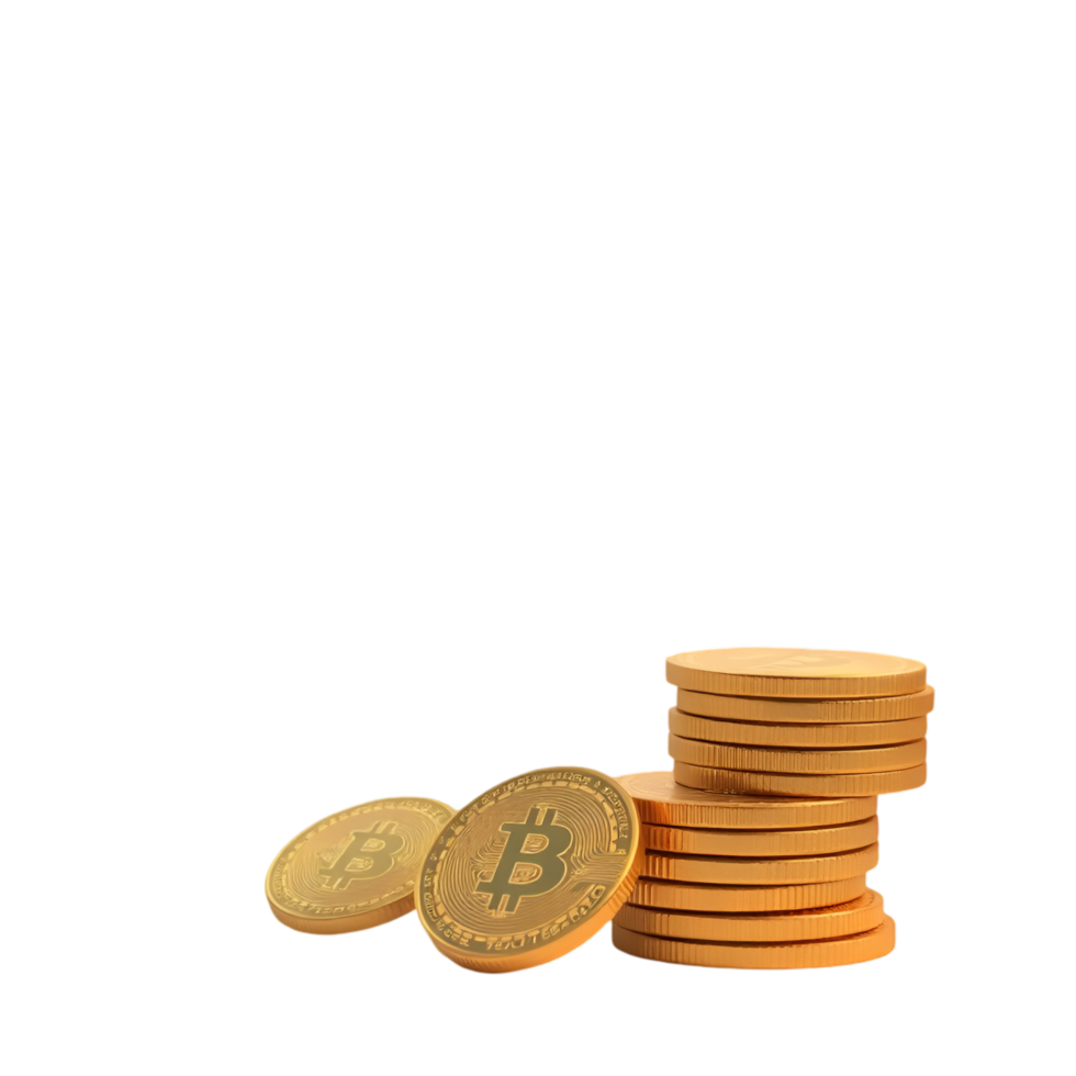 Cryptocurrency Coins Highlighting the Rise of Digital Assets png