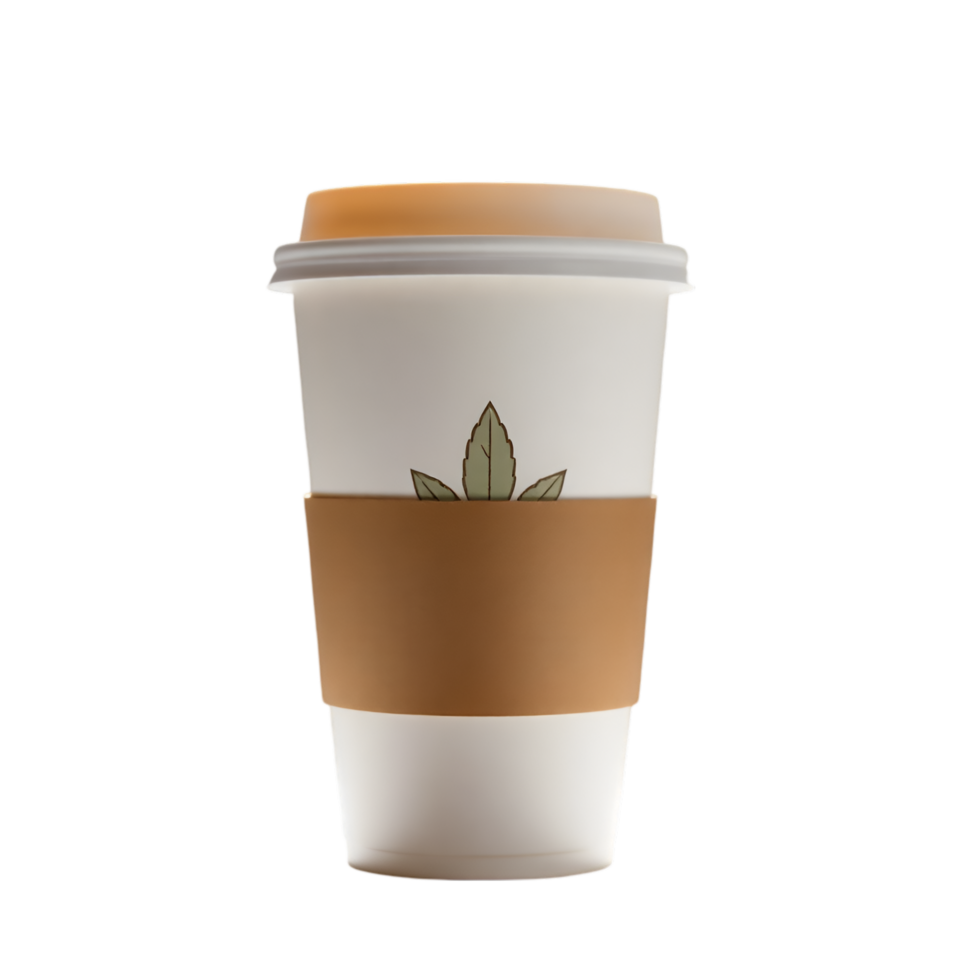 Disposable Coffee Cup, Eco-Friendly Design, Coffee to Go png