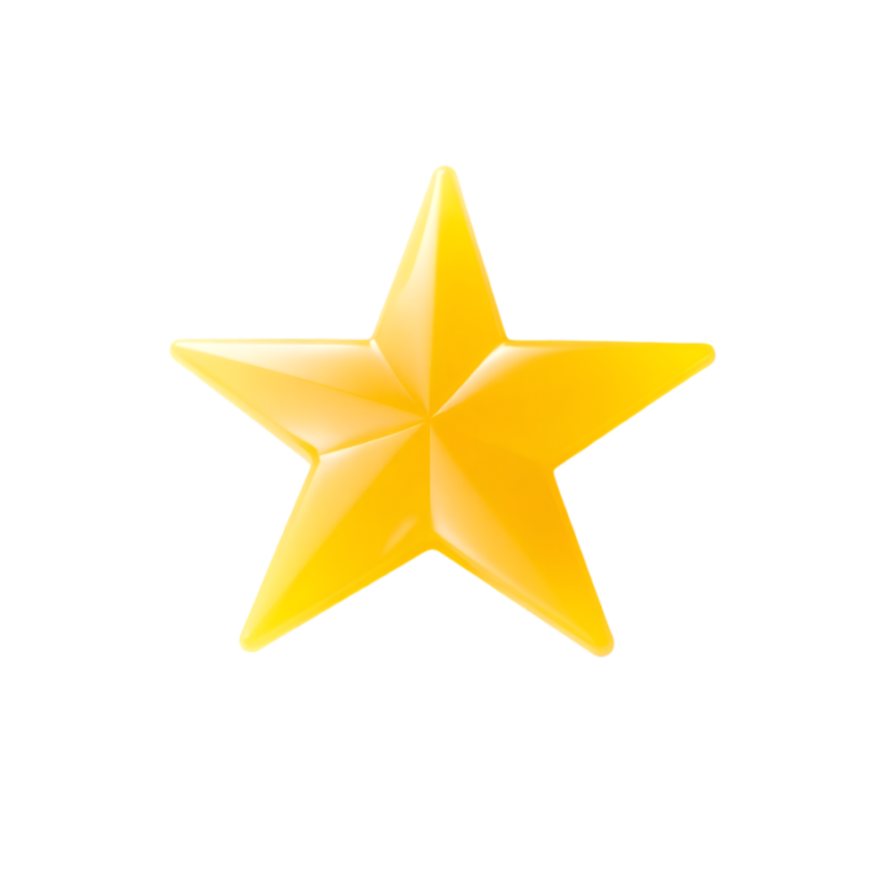 Bright Star Emblem, Perfect for Awards and Recognition png