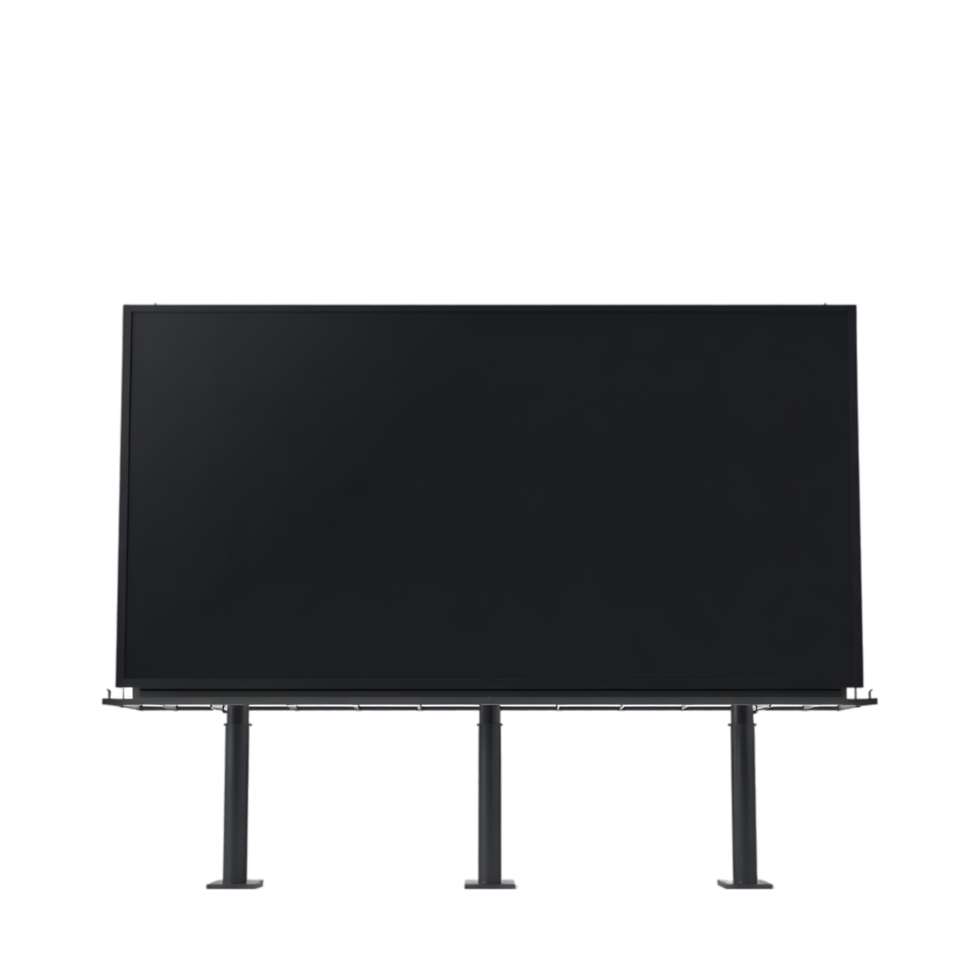 Large Outdoor Sign, Ready for Creative Advertisements png