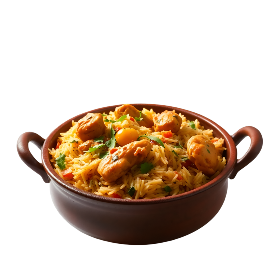 Hearty Biryani with Chicken and Vegetables, Comfort Food png