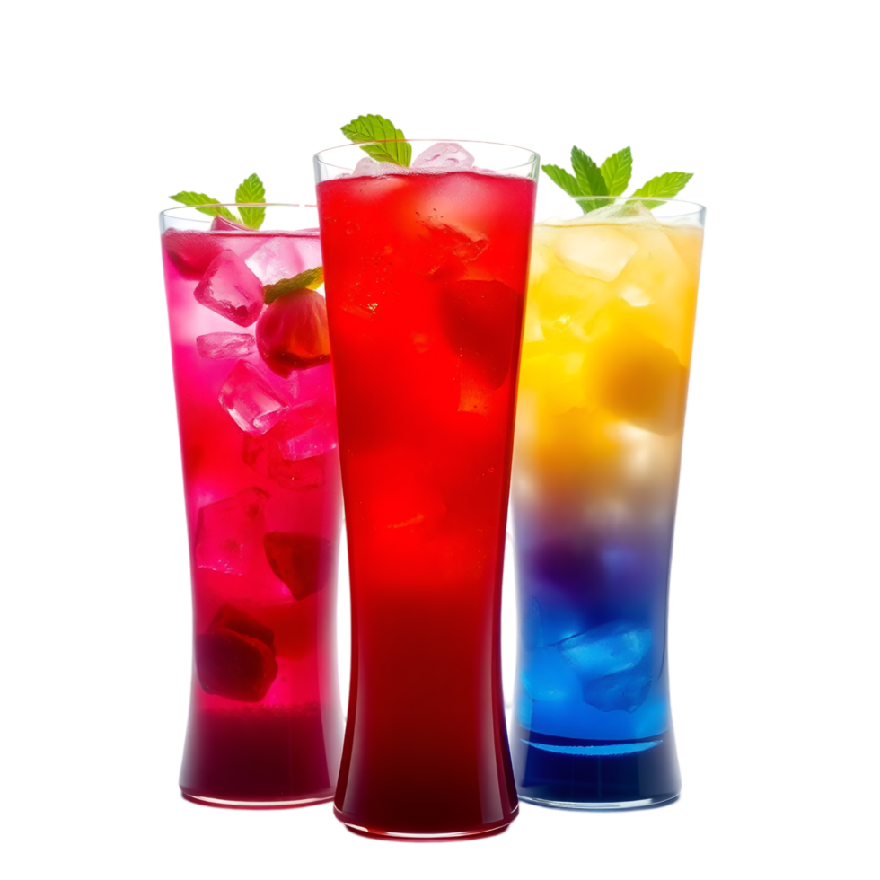 Vibrant Beverage Collection, Perfect for Parties png