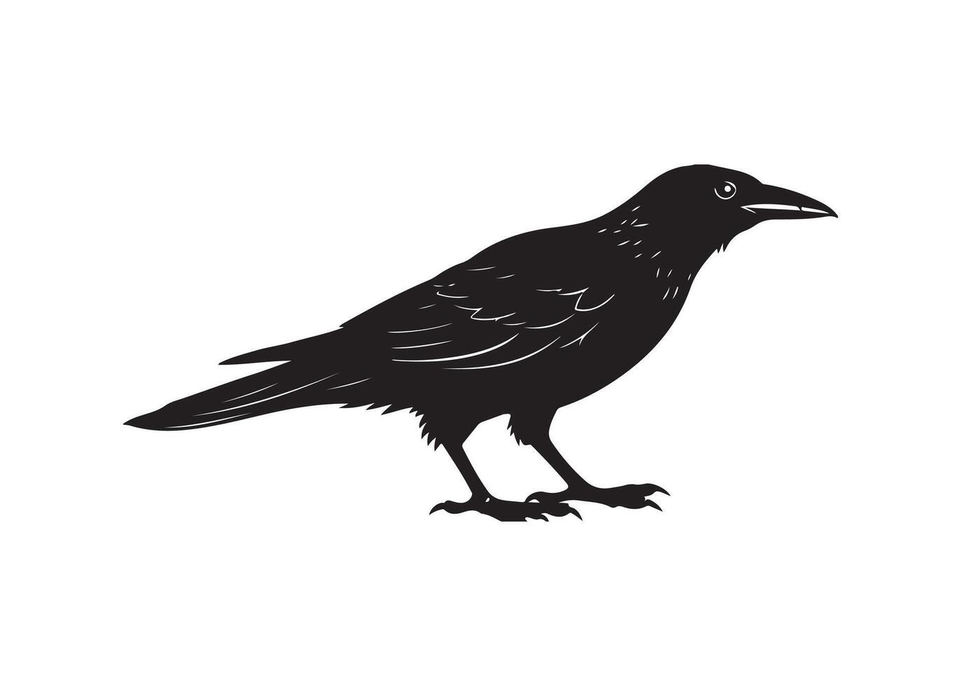 Blackbird Silhouette pro vector