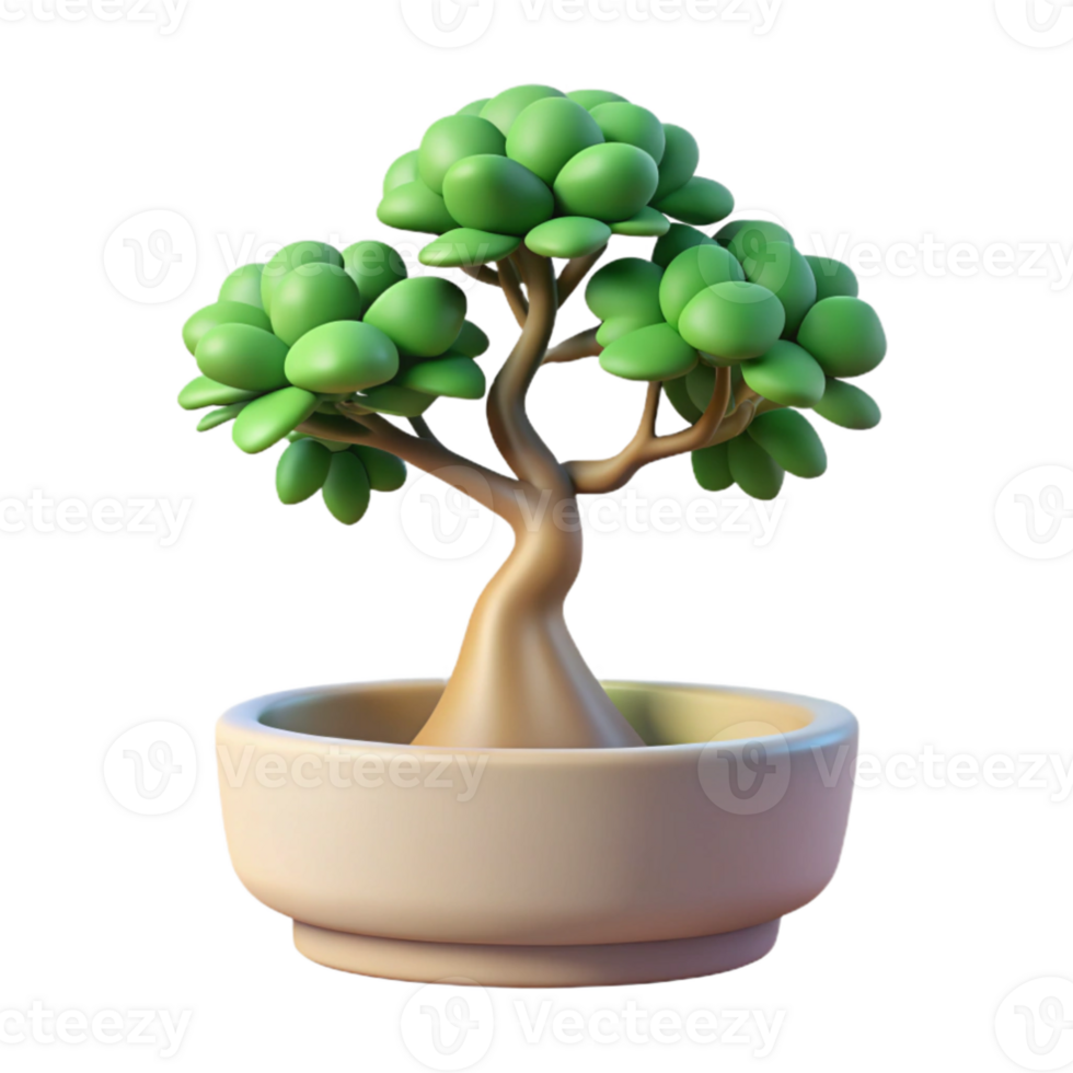 elegant traditional vibrant traditional A bonsai tree in a pot, minimalist style, soft lighting premium genuine png