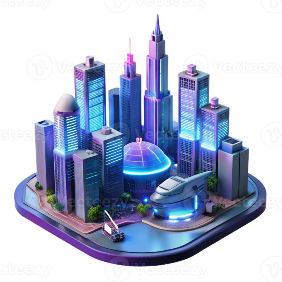 elegant rustic extraordinary creative A futuristic cityscape at night, towering holographic advertisements casting neon light onto flying vehicles, rendered in a pixel art style original authentic png