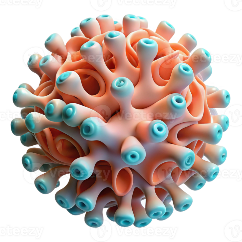 stunning modern magnificent classic An intricate, organic structure resembling coral, formed by swirling particles, illuminated by deep sea bioluminescence, in a bio-art style high resolution genuine png