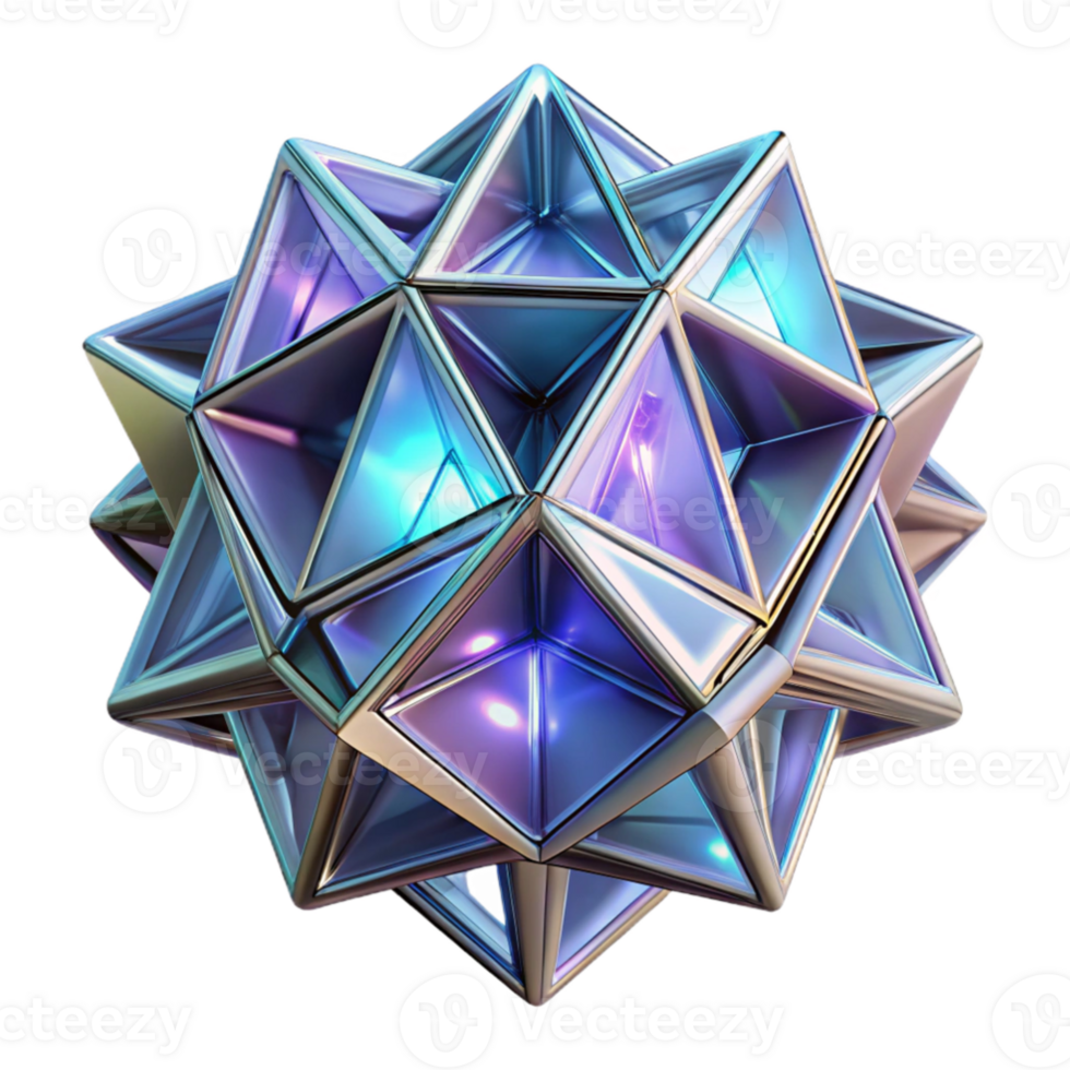 elegant artistic dramatic modern A complex fractal structure resembling a crystal, illuminated by a laser beam, in a futuristic style original high quality png