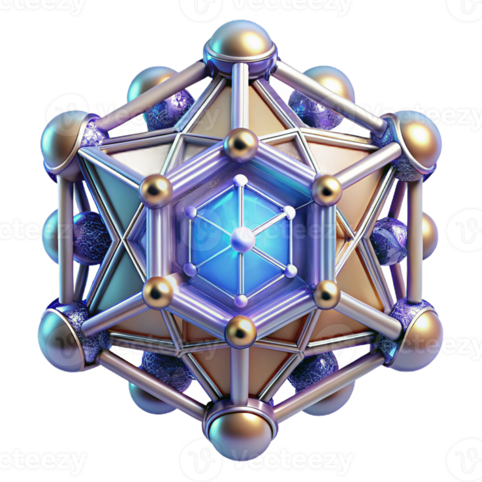magnificent modern beautiful classic An artificial intelligence construct made of pure light, complex geometric patterns, ethereal glow, abstract art style detailed 4K png