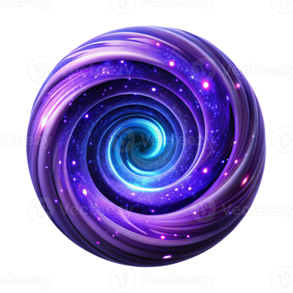 beautiful modern magnificent classic A swirling vortex of galaxies, rendered in deep blues and purples, illuminated by starlight, in a cosmic horror style 4K authentic png