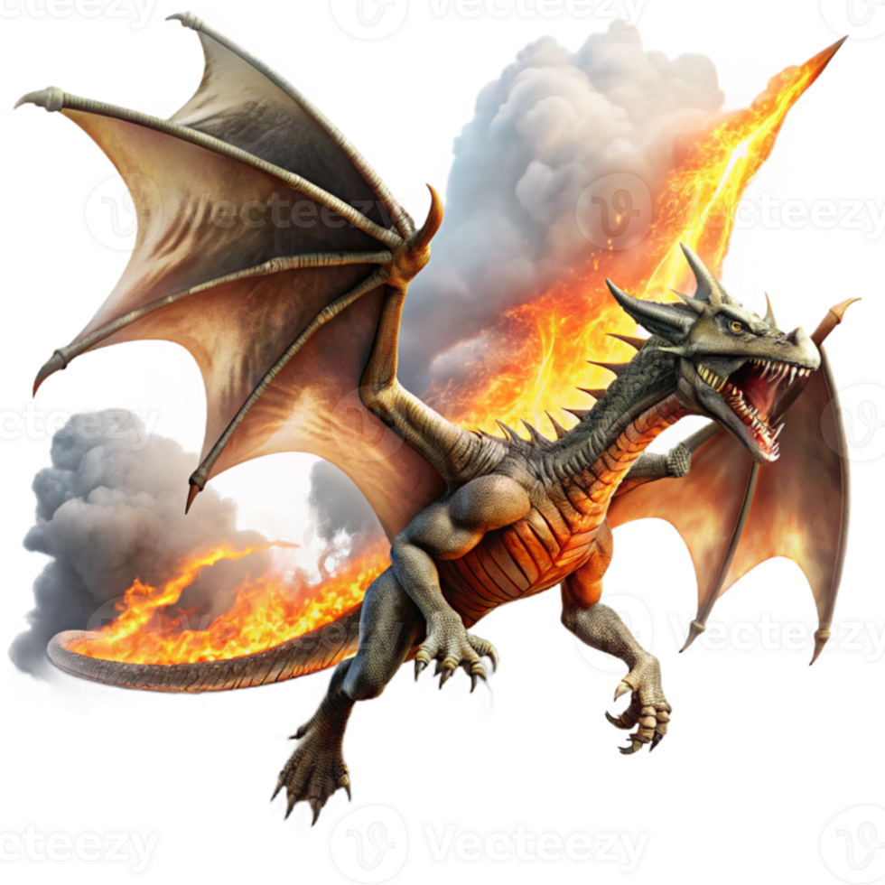dramatic creative elegant abstract A colossal, fire-breathing dragon soaring through a storm-wracked sky, dramatic backlighting, Greg Rutkowski style high resolution 4K png