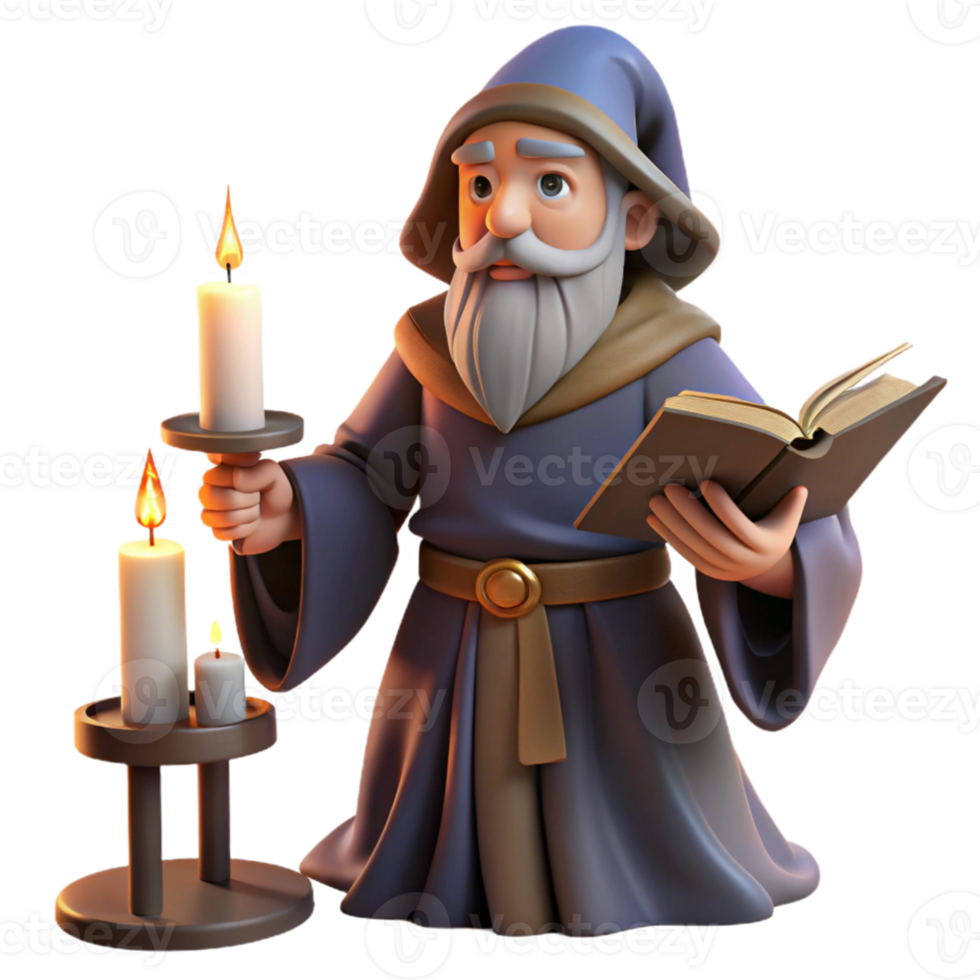 extraordinary abstract extraordinary abstract A wise old wizard casting a spell in a dusty library, candlelight, Rembrandt style detailed professional png