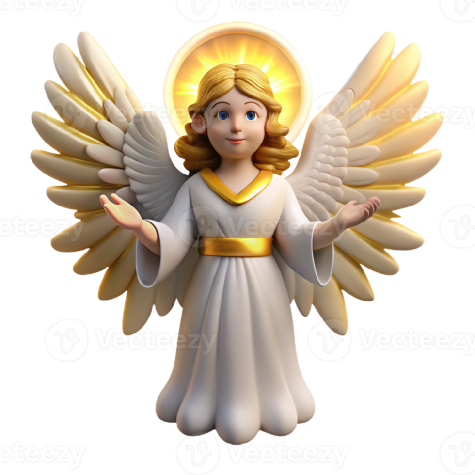 stunning modern magnificent modern A celestial being with wings of pure light descending from the heavens, divine radiance, Baroque style exclusive high quality png