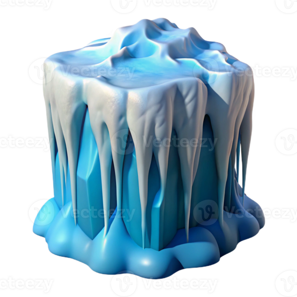 stunning modern beautiful traditional A frozen waterfall cascading down a cliff face, icy blue and white, crisp, sharp focus, winter lighting high quality 4K png