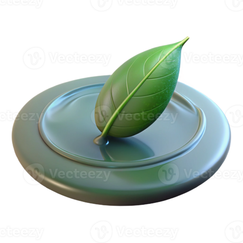 impressive vintage stunning classic A single leaf floating on a still pond, minimalist composition, soft lighting exclusive 4K png