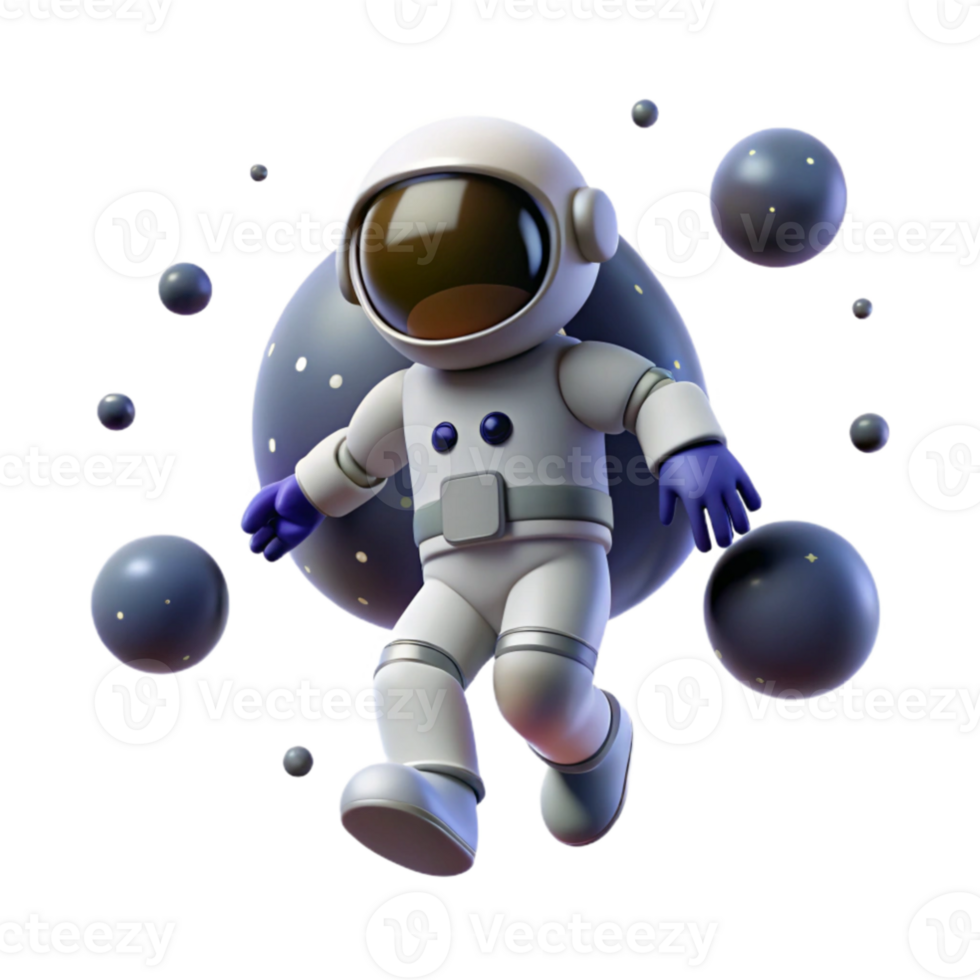elegant contemporary A lone astronaut floating in the vast emptiness of space, surrounded by distant galaxies, realistic style, dim lighting, lonely, authentic png