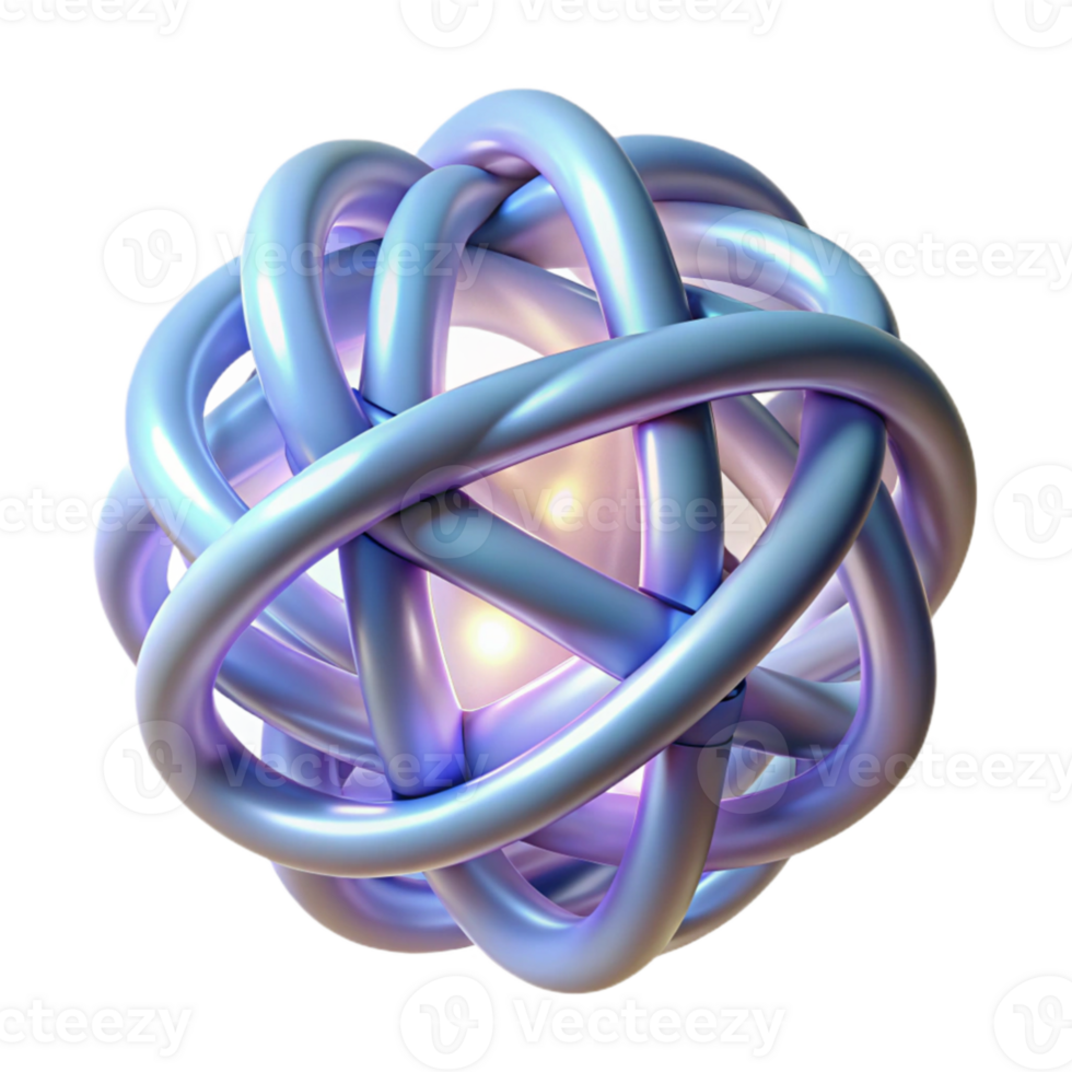 magnificent classic A complex web of interwoven, translucent ribbons, illuminated by a single, focused beam of light, in a minimalist, ethereal style detailed png