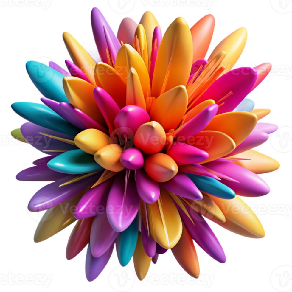 vibrant contemporary An explosion of vibrant, overlapping brushstrokes, forming an abstract expressionist composition, with dynamic lighting and visible texture high resolution png