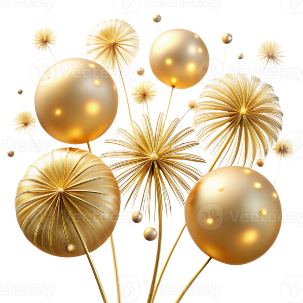 elegant vintage A field of softly glowing, dandelion seeds floating in zero gravity, illuminated by a warm, golden light, in a dreamlike style detailed png