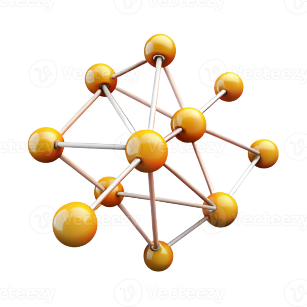 beautiful creative A network of interconnected nodes pulsating with energy, dynamic, glowing lines, abstract, data visualization style genuine png