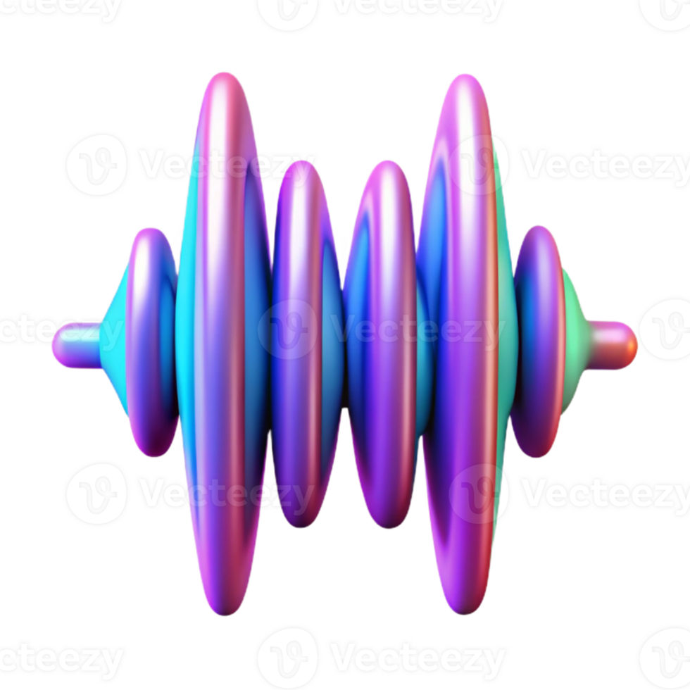 extraordinary minimalist serene classic An abstract representation of sound waves, visualized as pulsating, colorful bands of light, synthwave style, vibrant, neon lighting exclusive genuine png