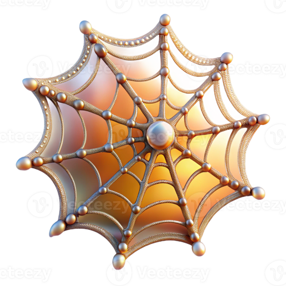 impressive creative elegant modern A delicate spiderweb covered in morning dew, reflecting the sunrise, macro photography, soft lighting authentic exclusive png