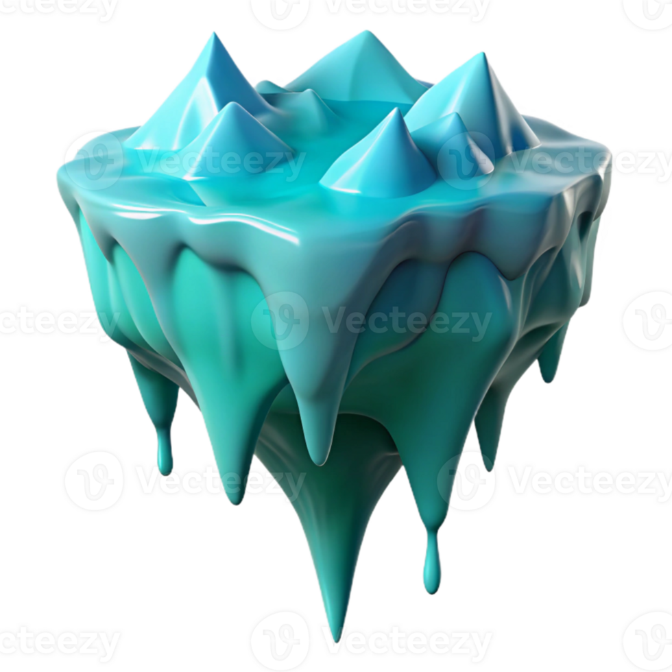 extraordinary contemporary impressive artistic A melting glacier, dripping turquoise water, dramatic lighting, photorealistic style genuine genuine png