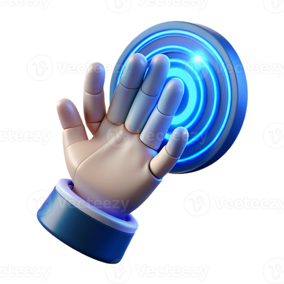 beautiful vintage beautiful vintage A photorealistic render of a human hand reaching out to touch a holographic interface, blue and white light, futuristic style high quality high quality png