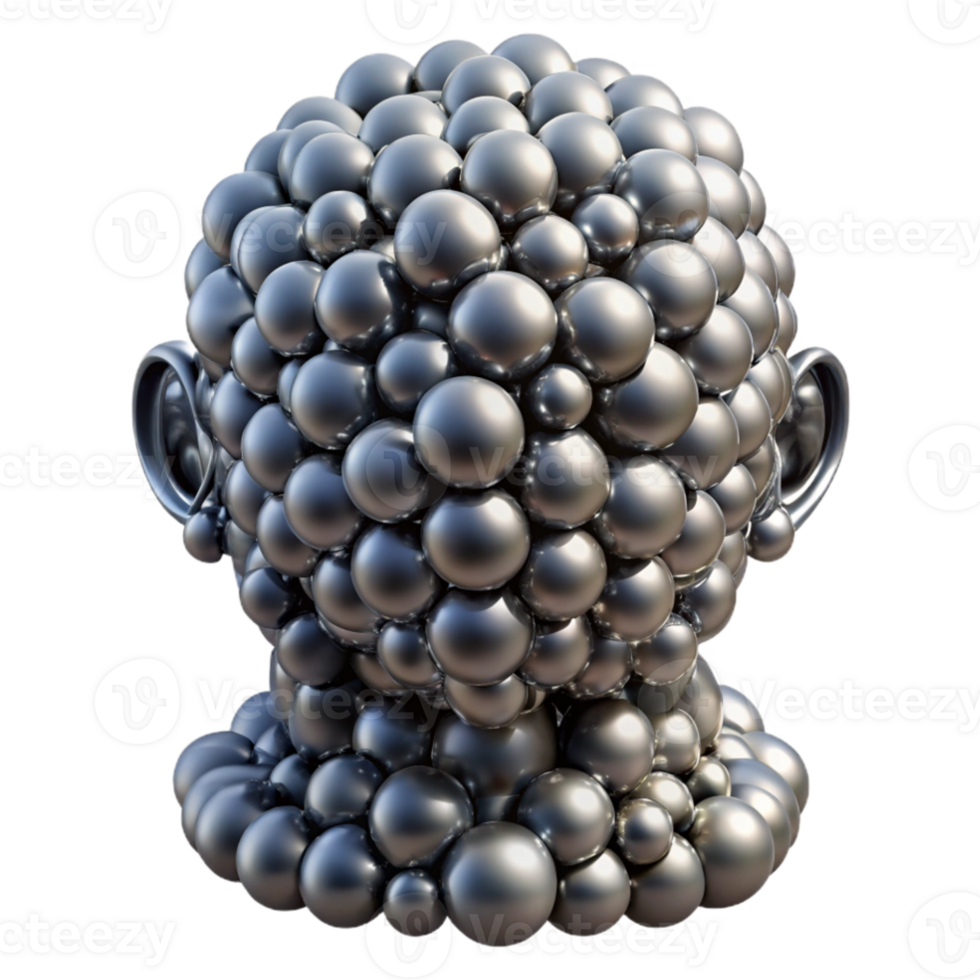 impressive rustic elegant modern A swarm of nanobots forming the shape of a human face, shimmering metallic texture, soft ambient lighting, abstract style 4K high quality png