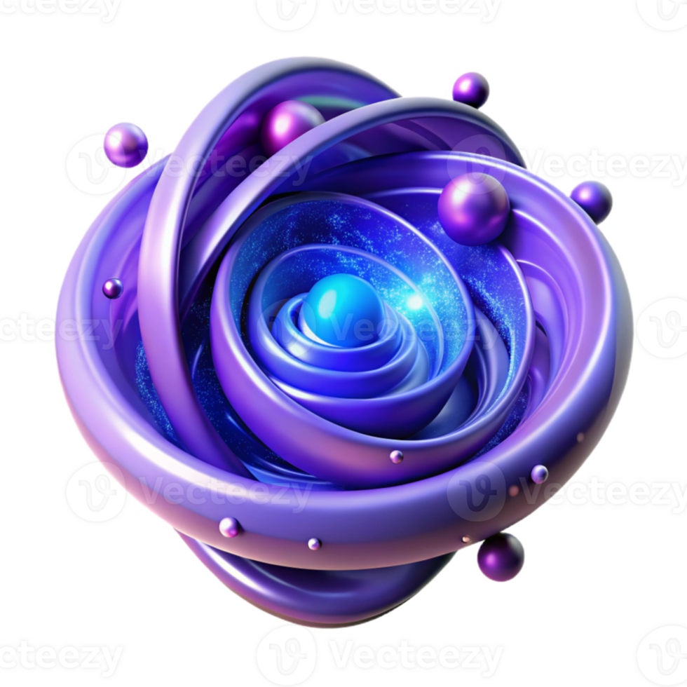 elegant classic serene traditional A quantum computer core, swirling particles of light and energy, deep blues and purples, ethereal lighting, abstract expressionism style professional professional png