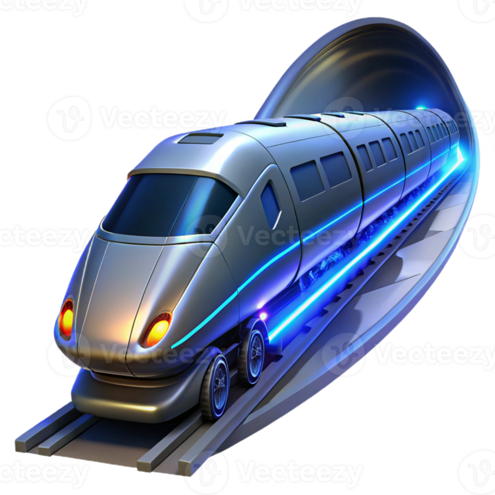 vibrant rustic elegant artistic A high speed steampunk train, sleek and aerodynamic, with glowing blue energy conduits, rushing through a dark tunnel, motion blur and dynamic lighting exclusive... png
