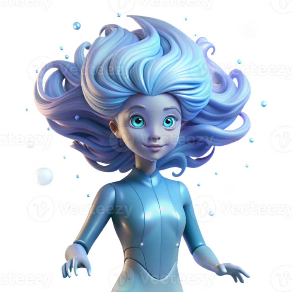 dramatic minimalist stunning minimalist A beautiful, ethereal alien with flowing, bioluminescent hair, floating in zero gravity. Surrounding her are swirling particles of light and energy.... png