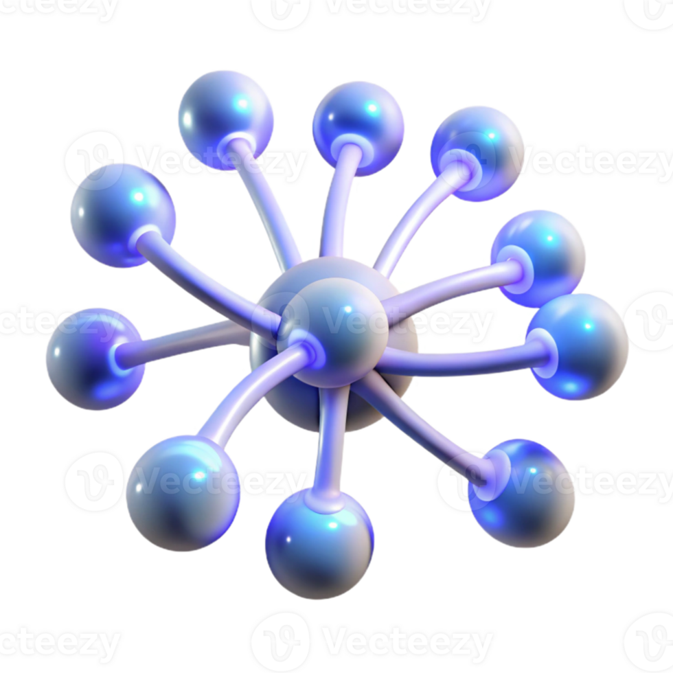 extraordinary modern A network of interconnected, bioluminescent tendrils, emitting a soft, ethereal glow, in a bio organic style detailed png