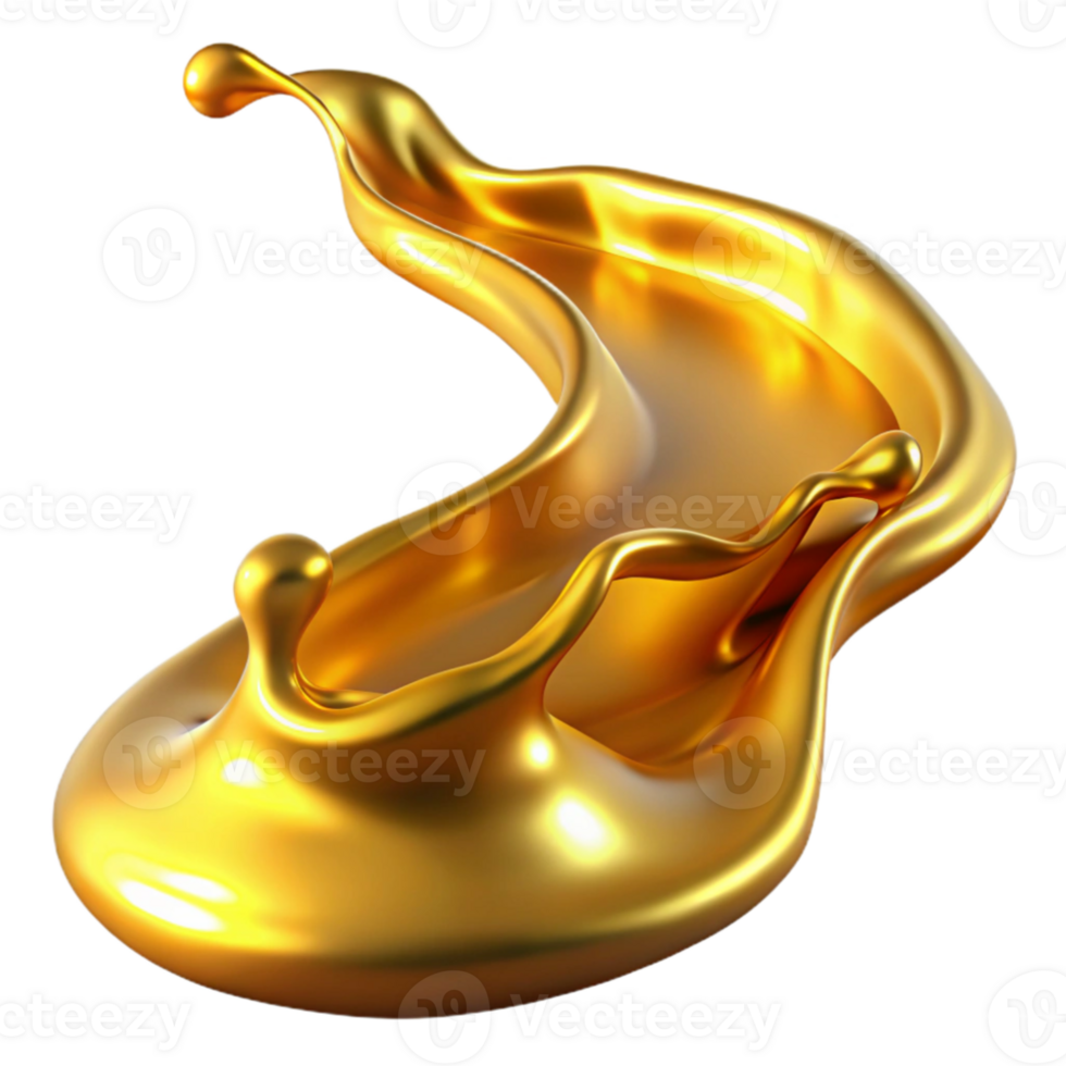 beautiful vintage A flowing river of molten gold, illuminated by the fiery glow of its own heat, in a fluid art style 4K png
