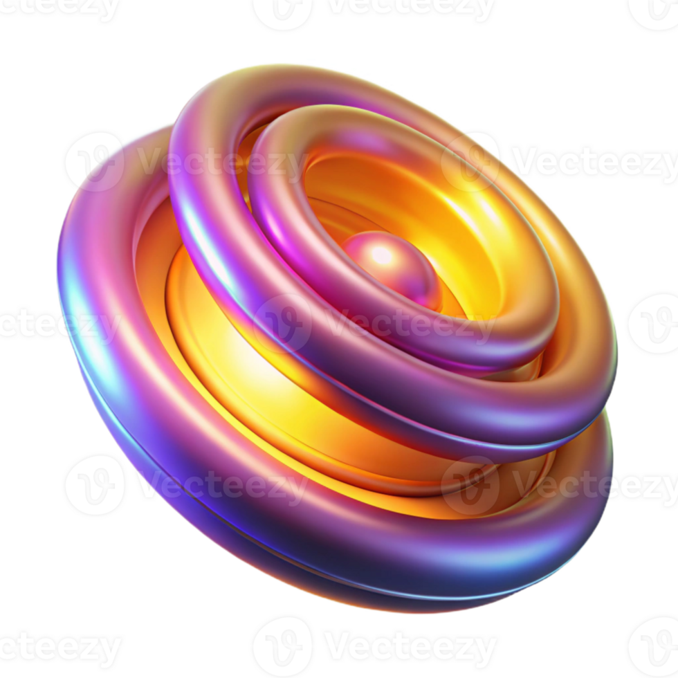 extraordinary classic A series of concentric rings, pulsating with energy and emitting a vibrant aura, lit by a radiant, otherworldly light, in a psychedelic style detailed png