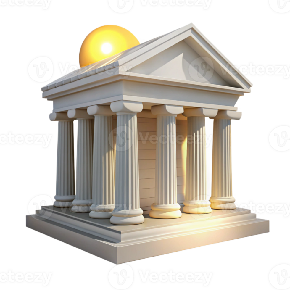 wonderful modern An ancient Greek temple, bright midday sun, classical architecture, white marble, intricate sculptures exclusive png