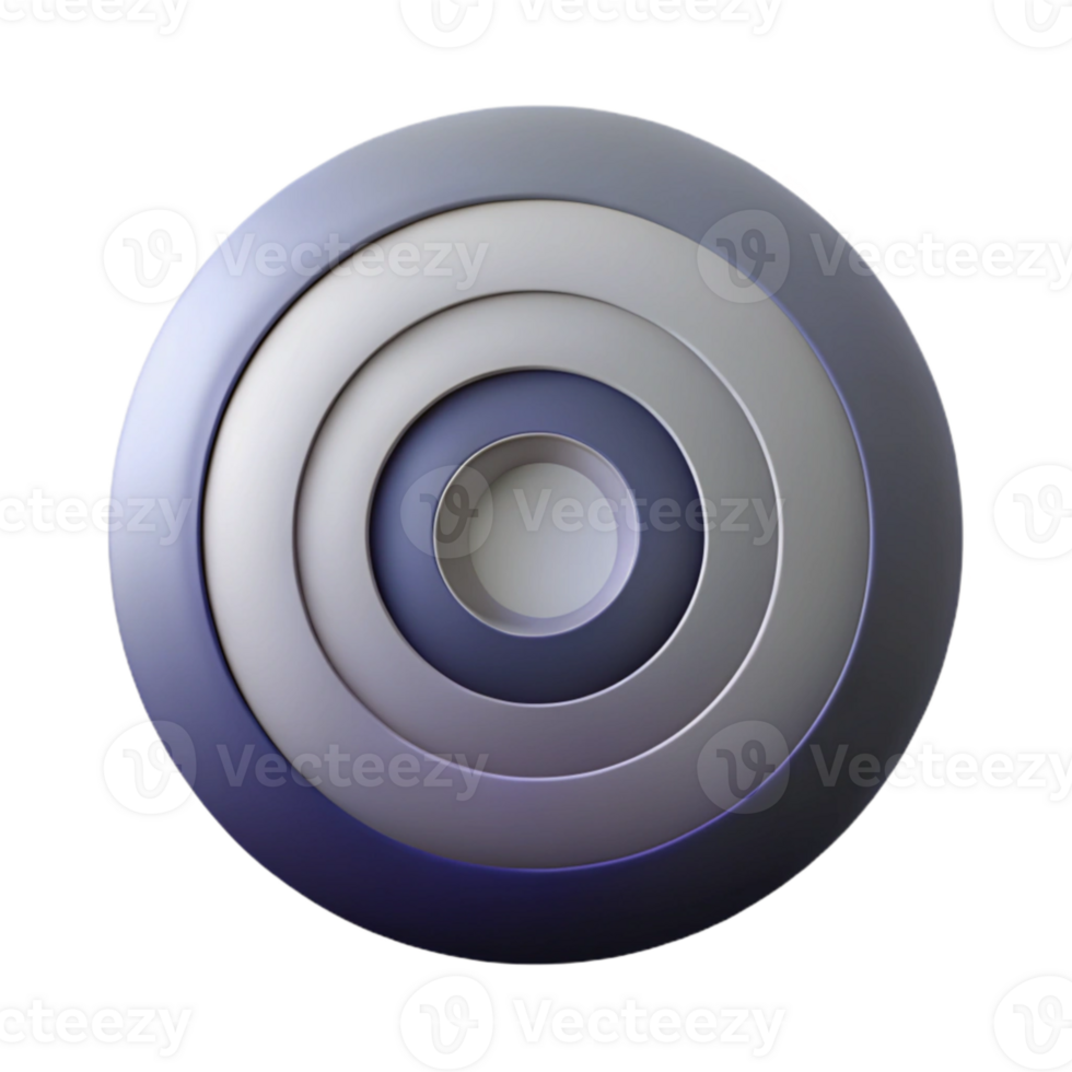 beautiful creative A series of concentric circles radiating outwards, with a gradient shift from dark to light, in a minimalist, geometric style authentic png
