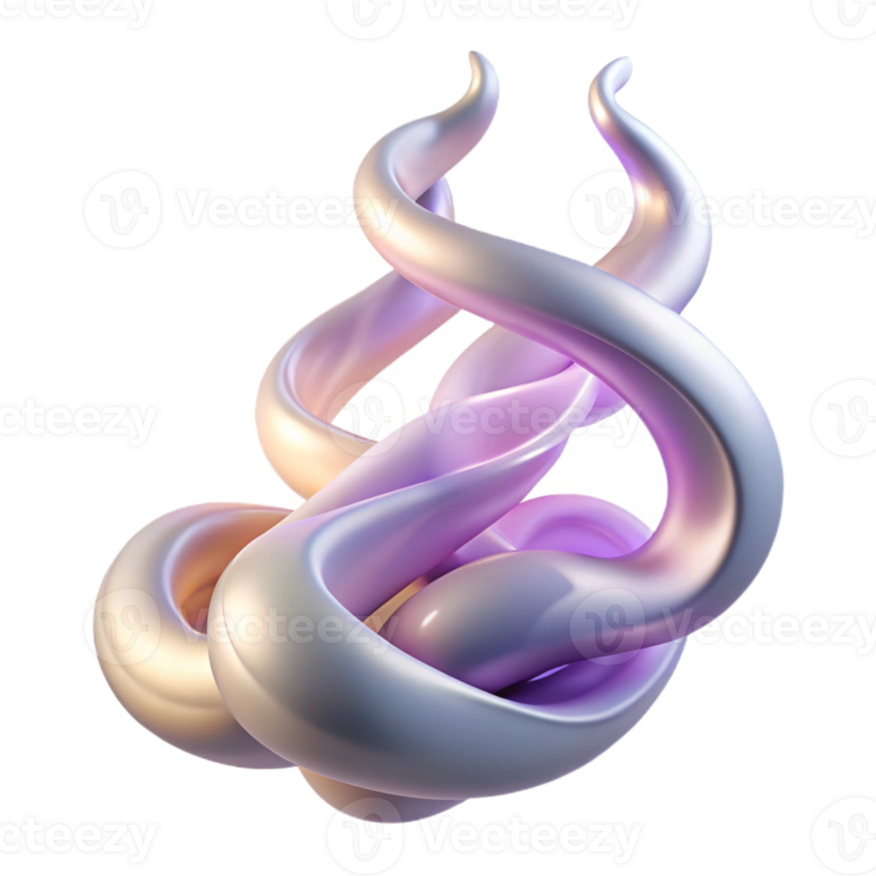 serene traditional Intertwined, flowing ribbons of smoke and light, in shades of lavender, rose, and silver, illuminated by a gentle, diffused light detailed png