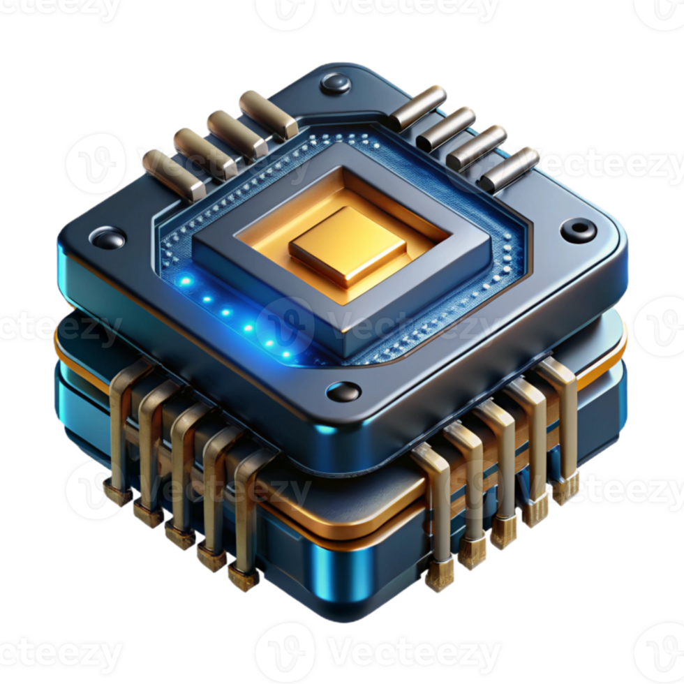 dramatic artistic A close up of a quantum computer processor, intricate details and glowing circuitry, dark and moody lighting, sci fi realism 4K png