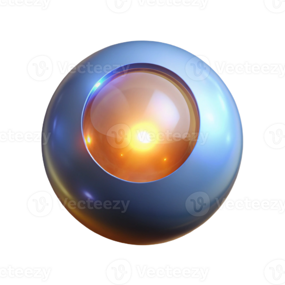 magnificent contemporary A solitary, glowing orb, pulsing with energy, floats in the center of a vast, empty space, casting an ethereal light. Abstract and minimalist style exclusive png