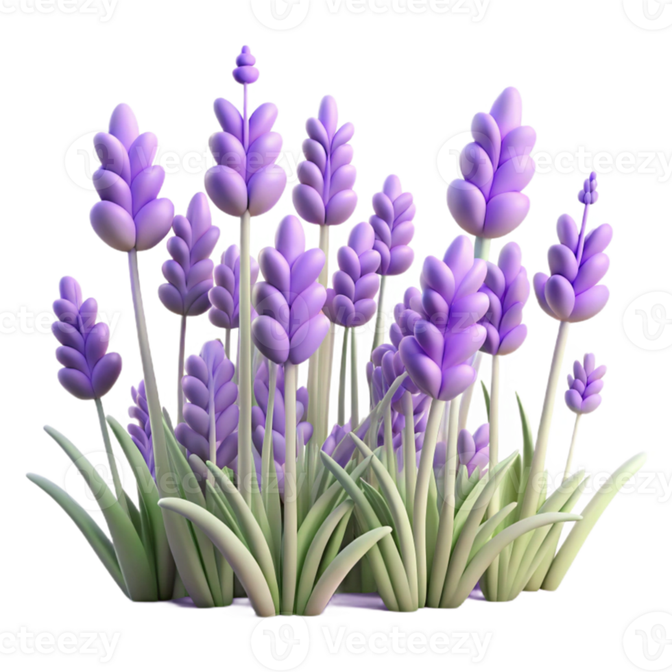stunning modern A field of lavender flowers swaying gently in the breeze, with a dreamy, ethereal quality, in a pastel color palette professional png