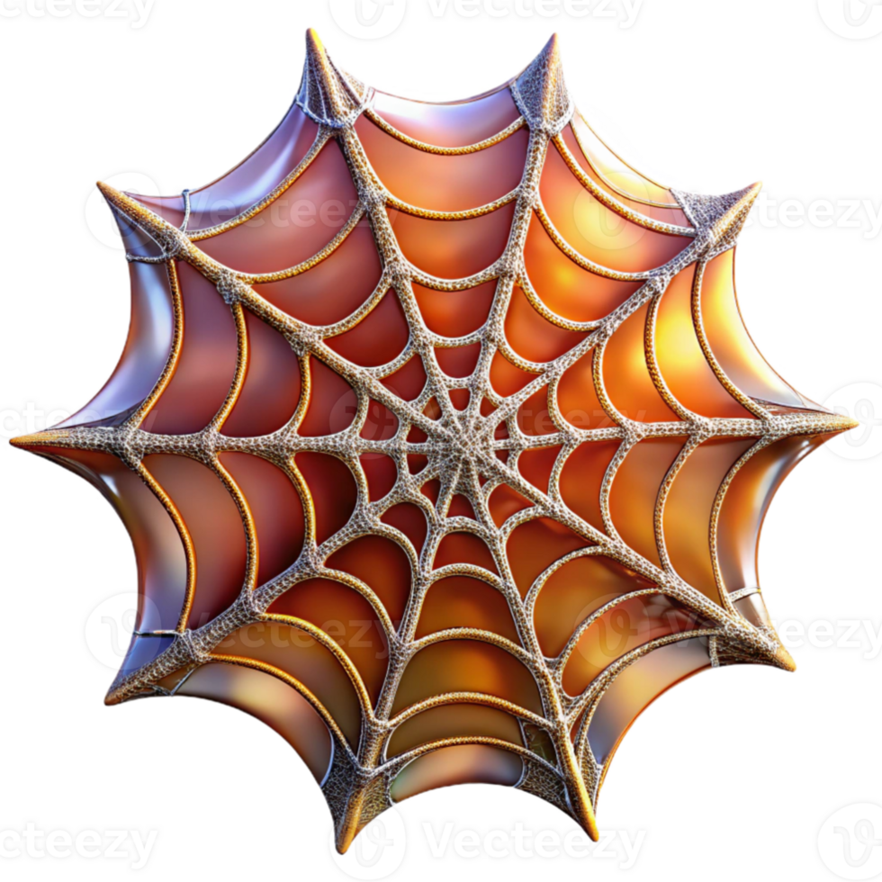 impressive rustic A hyperrealistic close up of a dew kissed spiderweb glistening in the early morning sunlight, with intricate details and vibrant colors exclusive png